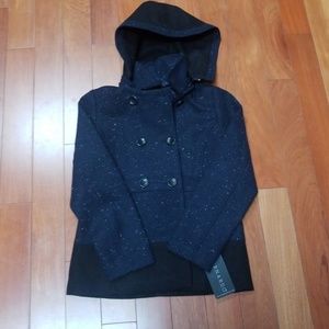 NWT Bernardo peacoat, girls jacket